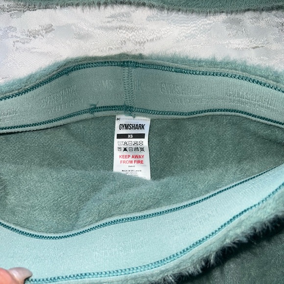 Whitney Simmons Eyelash Knit Shorts and Bandeau Set (Leaf Green) - Picture 6 of 8